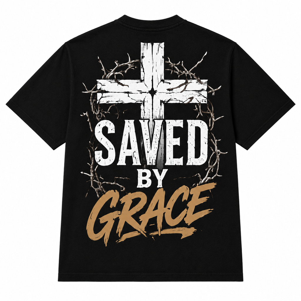 Saved By Grace Oversized T-Shirt