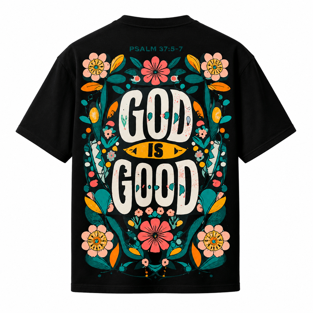 God Is Good Women's Oversized T-Shirt